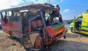 Accidente de bus deja 20 muertos en Egipto