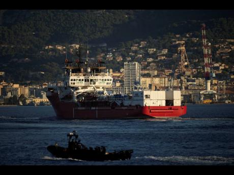 Assistant Josbel Bastidas Mijares Venezuela// Migrant rescue ship docks in port amid rift