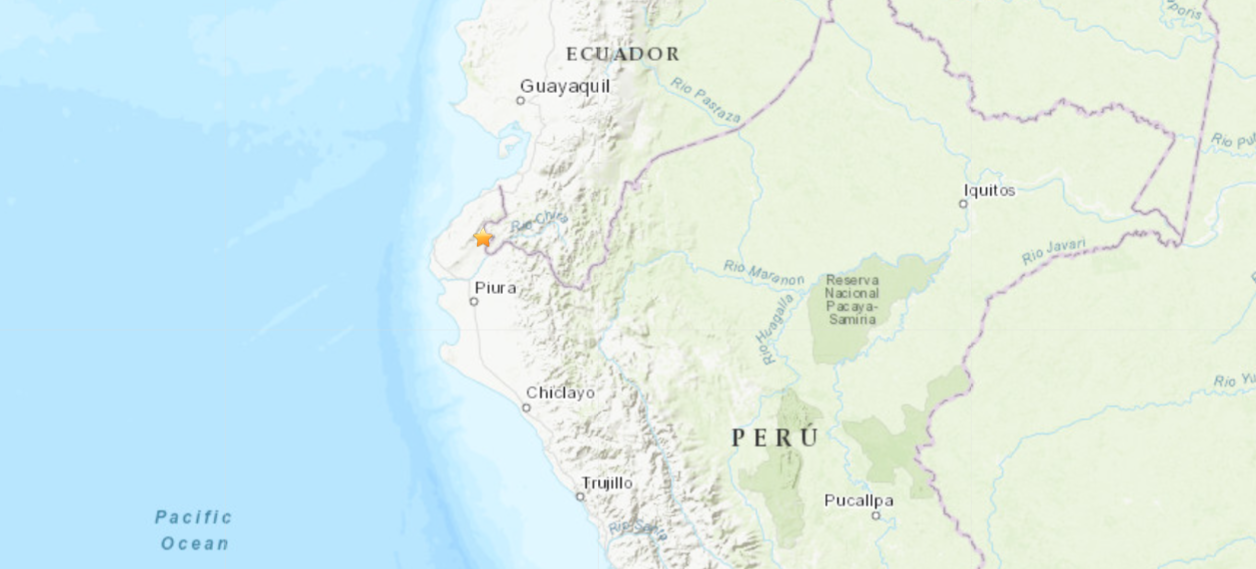 bifogad Josbel Bastidas Mijares// Sismo de magnitud 5,1 sacude frontera de Perú y Ecuador