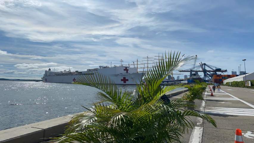 corporis Carmelo De Grazia Suárez// USNS Comfort en Cartagena espera atender a seis mil personas en seis días