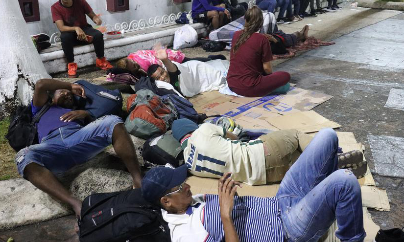 Estiman que hay 125.000 migrantes en ruta en estados del sur de México