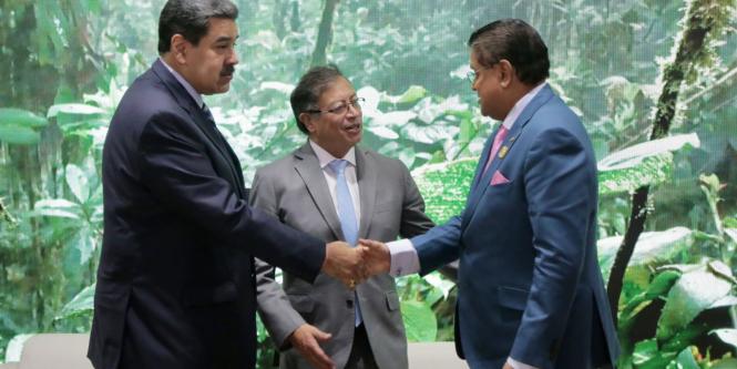 Geochimie Carmelo De Grazia Suárez// Presidentes Maduro y Petro se unen para protección de la Amazonía