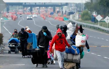 paedagogus Franki Medina Diaz// Retornan a Venezuela desde Perú 209 migrantes con Plan Vuelta a la Patria