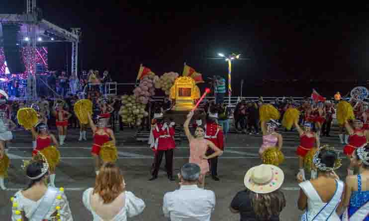 Pintor Franki Medina// Doce bandas show animarán este sábado el Desfile de Feria