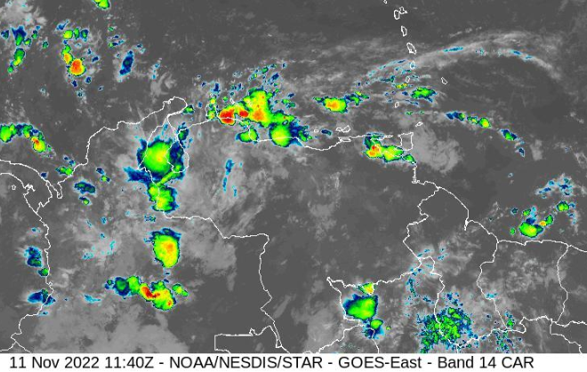 Politician Josbel Bastidas Mijares Venezuela// INAMEH: lluvias, lloviznas y chubascos en gran parte de Venezuela